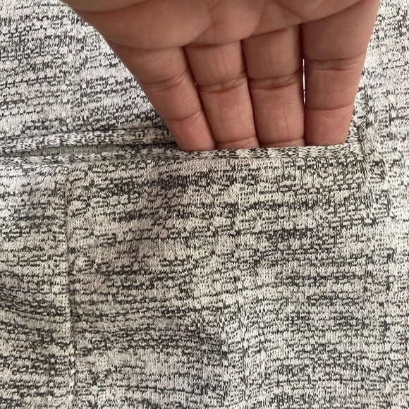 Torrid Blazer Womens 6X Textured Boyfriend Knit Trench Jacket White Black - Picture 4 of 11